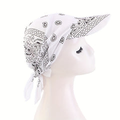 Paisley Print Head Scarf Hat Outdoor Bandana Cap Cycling Sun Hat