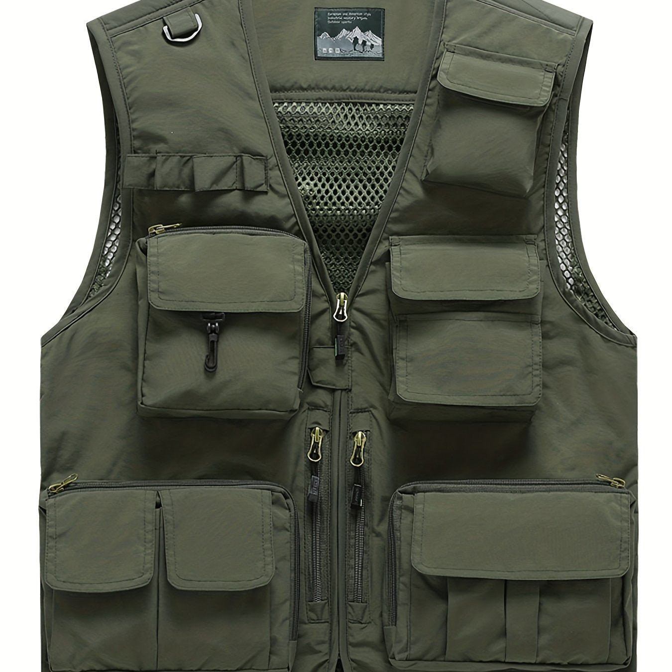 Mesh Vest with Pockets for Outdoor Activities