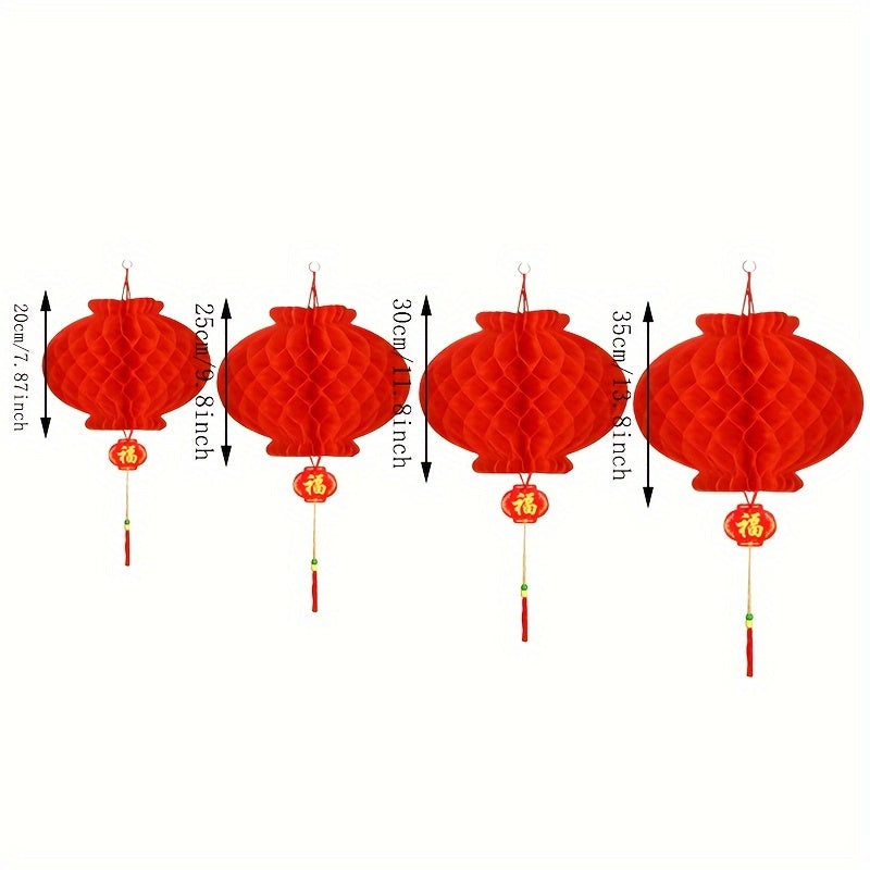 10pcs Honeycomb Small Lantern Wedding Arrangement Outdoor Waterproof Lantern