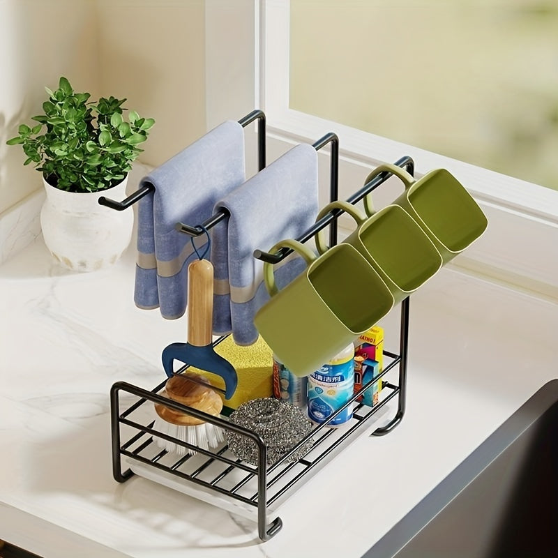 Kitchen Storage Rack Sponge Draining Rack Kitchen Accessories