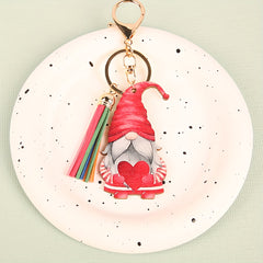 Christmas Resin Pendant Keychain for Car Keys Backpacks Wallets