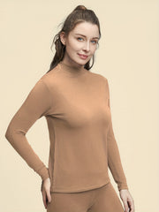 Soft Thermal Underwear Long Sleeve Top Women's Lingerie