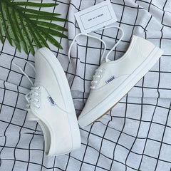 Women's Casual Canvas Lace Up Sneakers