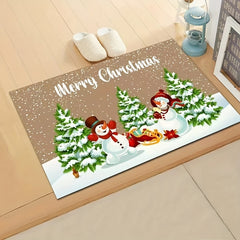 Christmas Snowman Area Rug Kitchen Carpet Mat Room Decor Home Decor 40