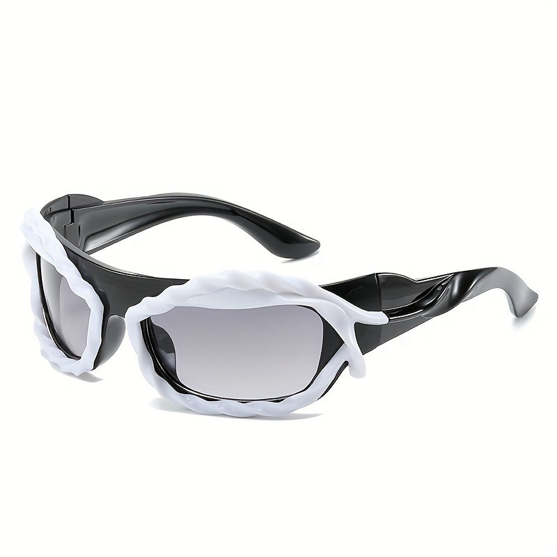 Men's Distorted Sense Hip hop Sunglasses