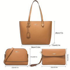 Large Capacity Tote Bag Casual Hobo Women's Purse & Handbag