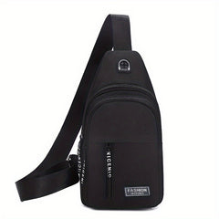 Men's Crossbody Chest Bag Sling Bag For Outdoor Sports Travel
