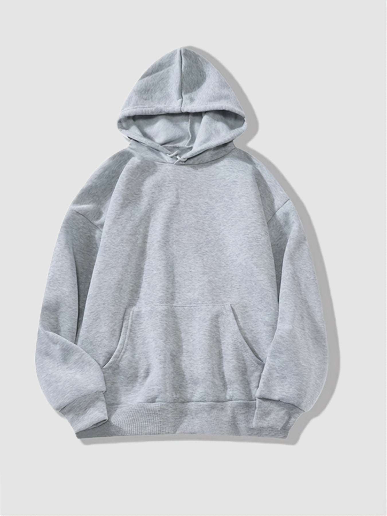 Women's Casual Solid Long Sleeve Pullover Hoodie Sweatshirt