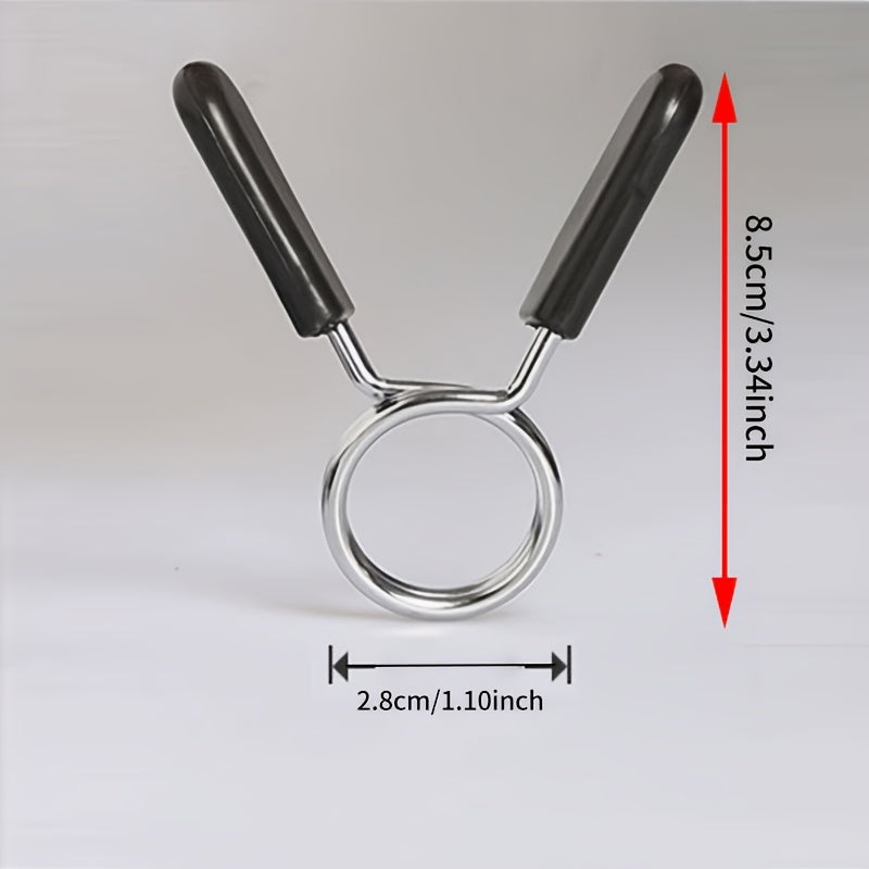 Dumbbell & Barbell Clip Spring Collars Non slip Buckle