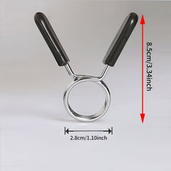 Dumbbell & Barbell Clip Spring Collars Non slip Buckle