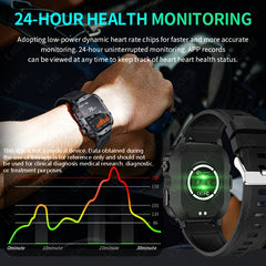 4.98 cm Smart Watch Full Touch Screen Fitness Tracker Waterproof Alarm Clock