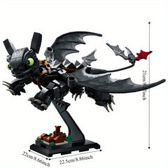 Dragon Building Blocks Set Toy Adult - Challenging Small Parts