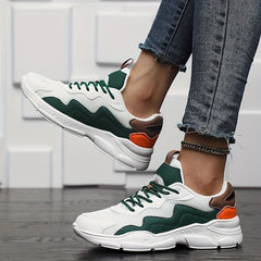 Breathable Mesh Thick Bottom Sneakers Lightweight Running Shoes