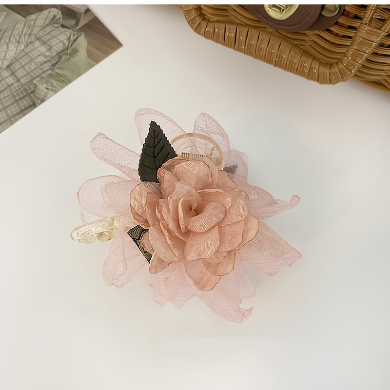 Rose Hair Grab Clip Girls Hair Accessories