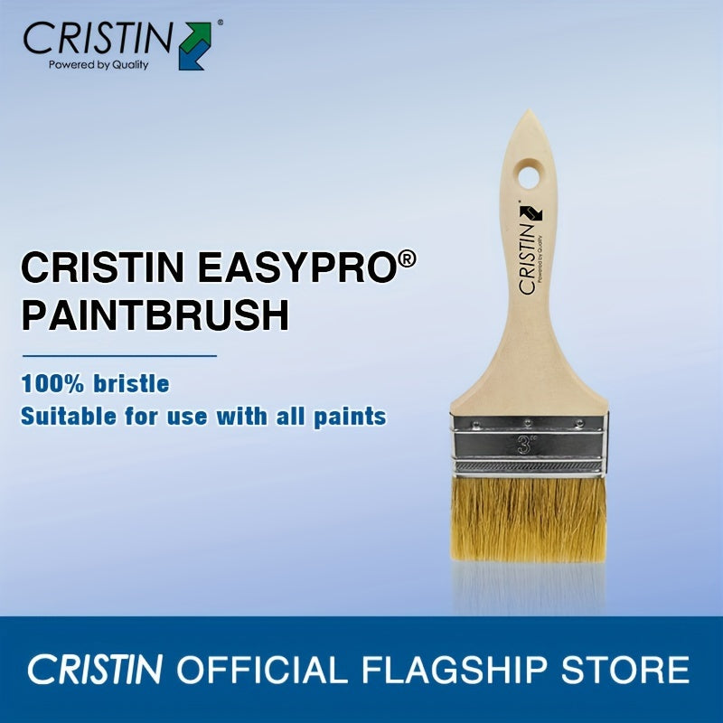 Cristin Easypro Paintbrush 100 Bristle Soft Handle Brush