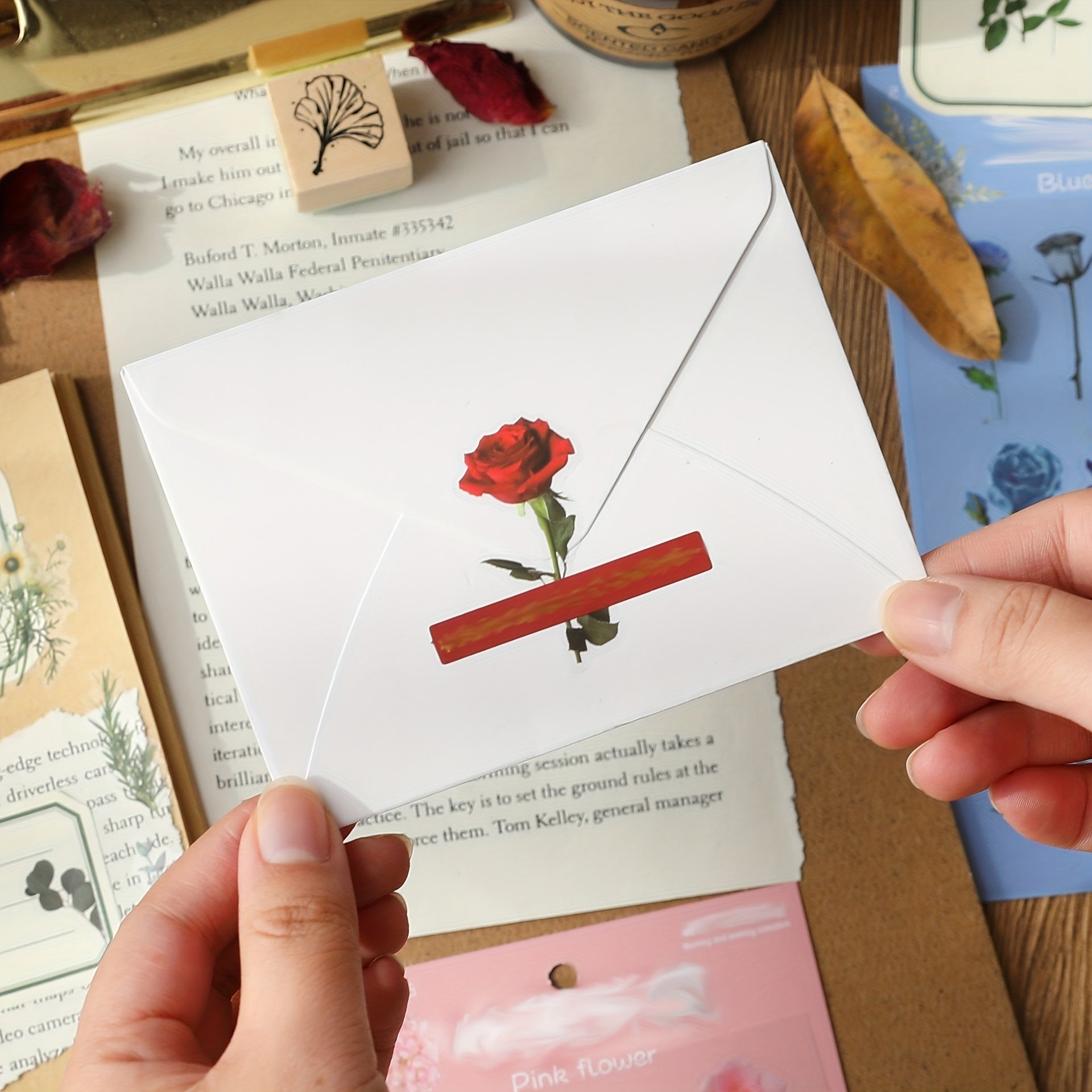Waterproof PVC Sticker Paper for Journal Diary Mobile Phone Case