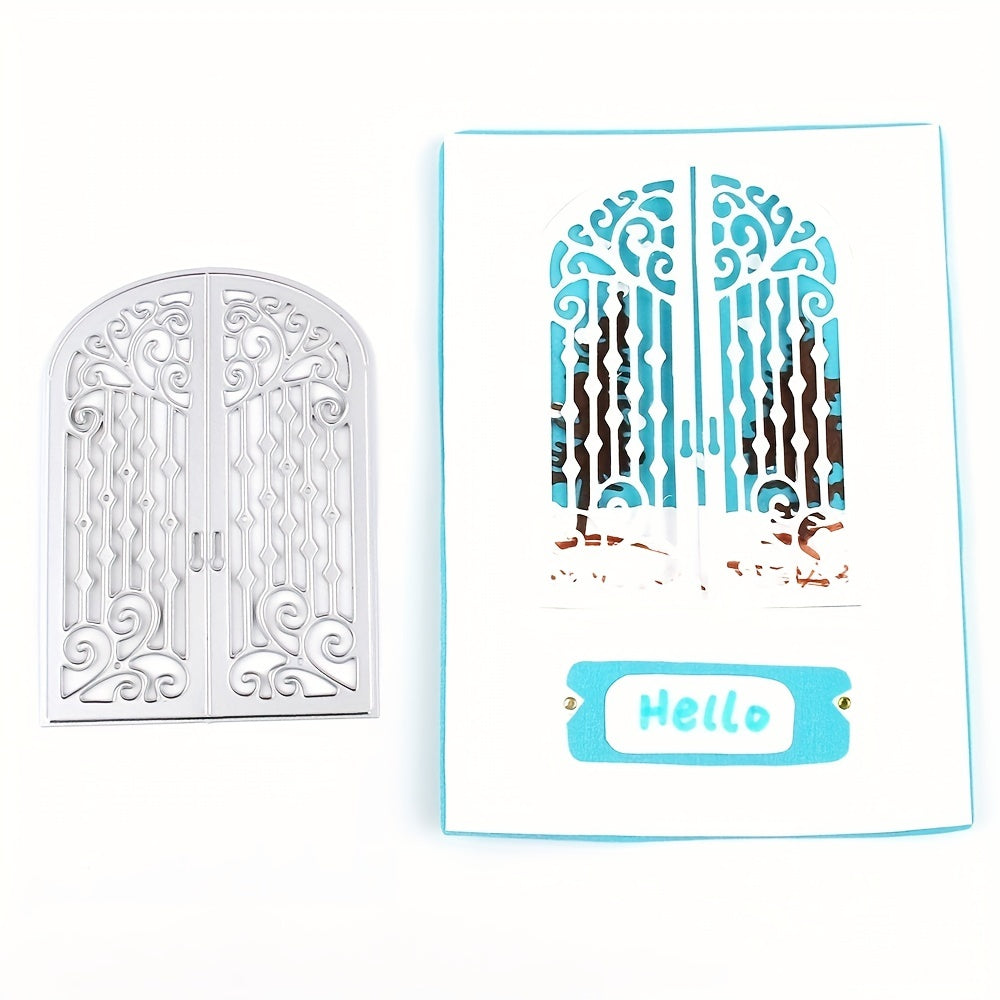DIY Door Window Metal Cutting Dies Stencil Scrapbooking Decorative Craft