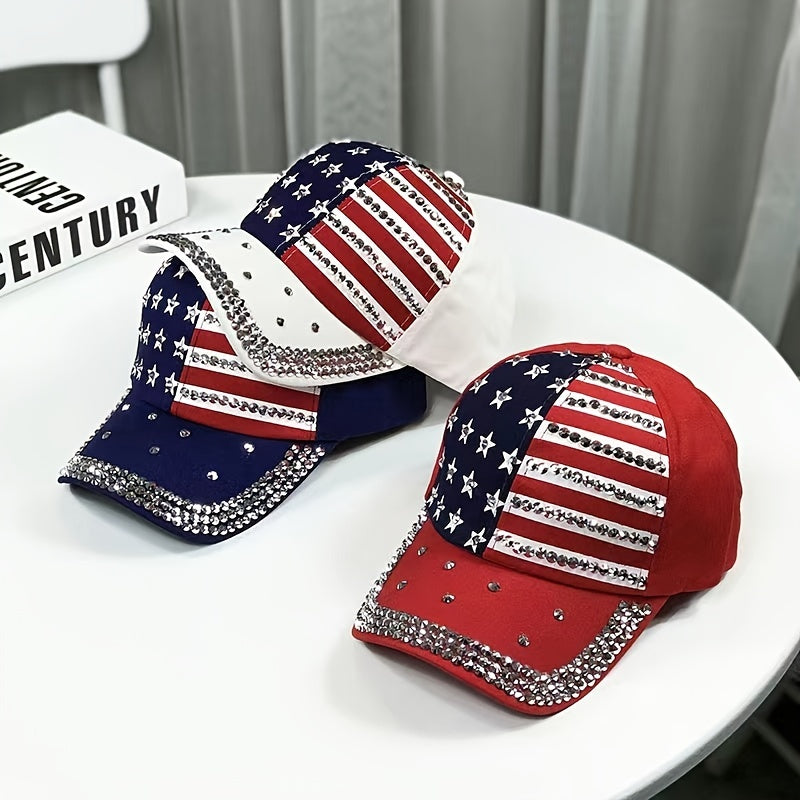 5 Pointed Star Diamond Baseball Cap Outdoor Sunshade Hat