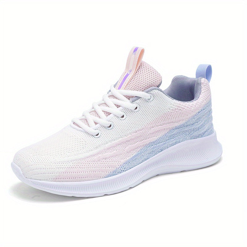 Women's Lightweight Breathable Running Shoes Lace Up Comfort Non Slip Grip