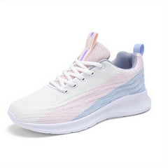 Women's Lightweight Breathable Running Shoes Lace Up Comfort Non Slip Grip