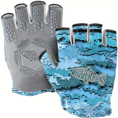 UPF50 Sun Gloves Lightweight Fishing Gloves Men