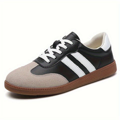 Women's Soft Sole Flat Sports Sneakers Comfort Low Board Shoes