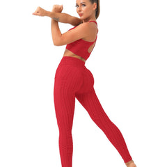 Women's High Waisted Butt Lifting Yoga Leggings With Pocket
