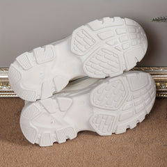 Thick Sole Running Shoes Wear Resistance Non Slip Sneakers