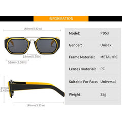 Outu Men's Customized Sunglasses Vintage Party Sunglasses