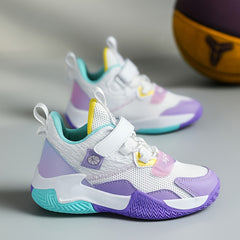 Boys' Comfy Non Slip Basketball Shoes