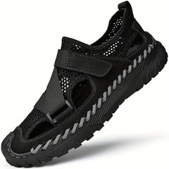 Men's Slip on Sandals Durable Non Slip Outdoor Hiking Trekking Sandals