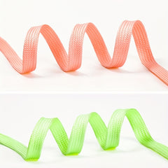 Luminous Reflective 8mm Polyester Shoelaces For Sneakers Canvas Shoes