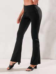 2pcs Flared Yoga Pants High Stretch Activewear