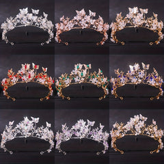 Bridal Pearl Rhinestone Crown Tiara Wedding Gift Hair Accessories