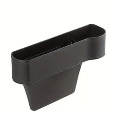 1pc Car Slot Box Car Seat Gap Storage Box Car Built in Box Seat Slot
