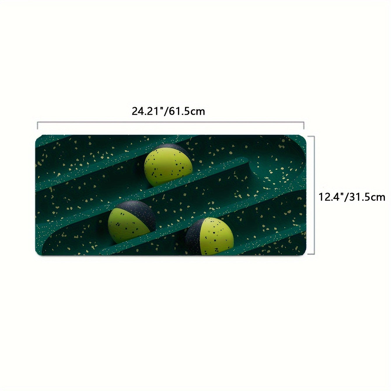 Green Pattern Desktop Office Accessories Mouse Pad