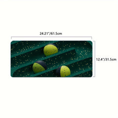 Green Pattern Desktop Office Accessories Mouse Pad