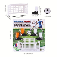 Finger Football Game Set Two Goals Family Party Finger Soccer Match Toy