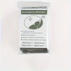 5pcs First Aid Blanket Portable Field Rescue Cold-proof Insulation Blanket