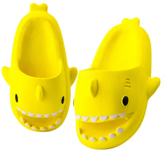 Boys Girls Shark Slippers Anti Slip Soft Soled Quick Dry Slide