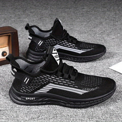 Men's Slip-on Sneakers, Odor-resistant Lightweight Athletic Shoes