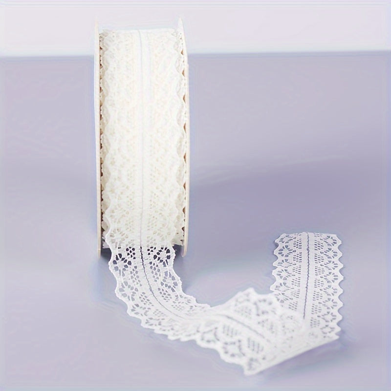 1roll Lace Ribbon Baking Cake Decoration Ribbon Gift Satin Ribbon