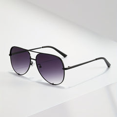 Casual Gradient Aviator Sunglasses UV400