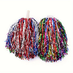 Colorful Sequin Cheering Poms Handheld Props