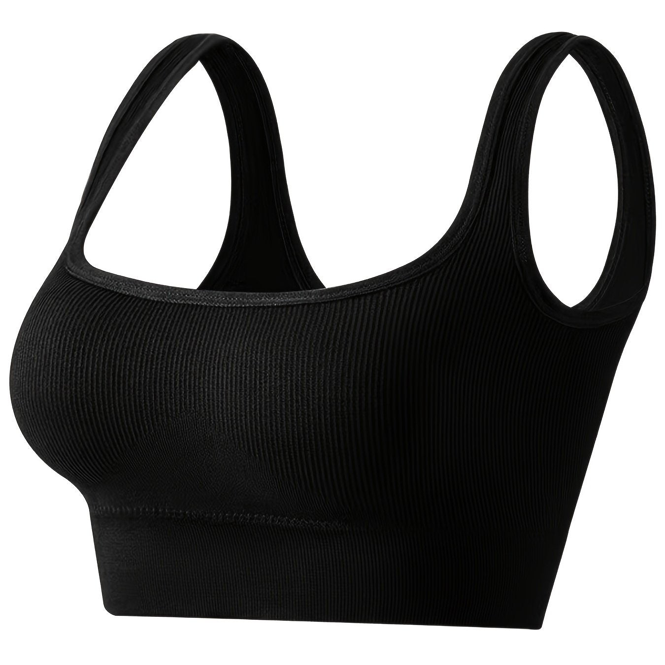 Seamless Wireless Sports Bra Comfy Running Workout Tank Bra