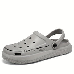 Men's Platform Clogs Hollow Out Garden Sandals