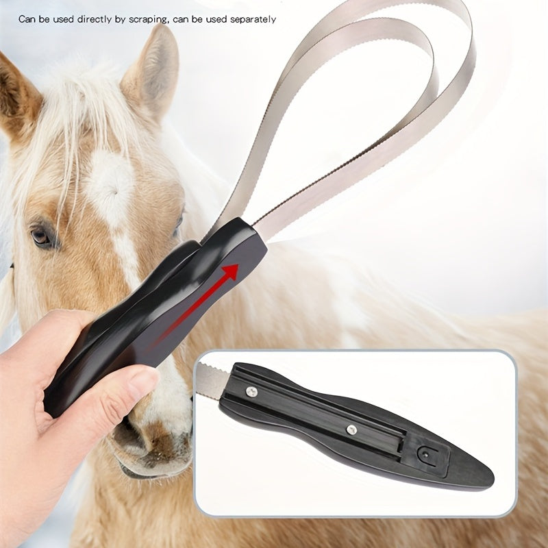Non Slip Horse Sweat Scraper for Cleaning
