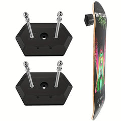 Skateboard Wall Mount Hangers for Deck Display & Storage