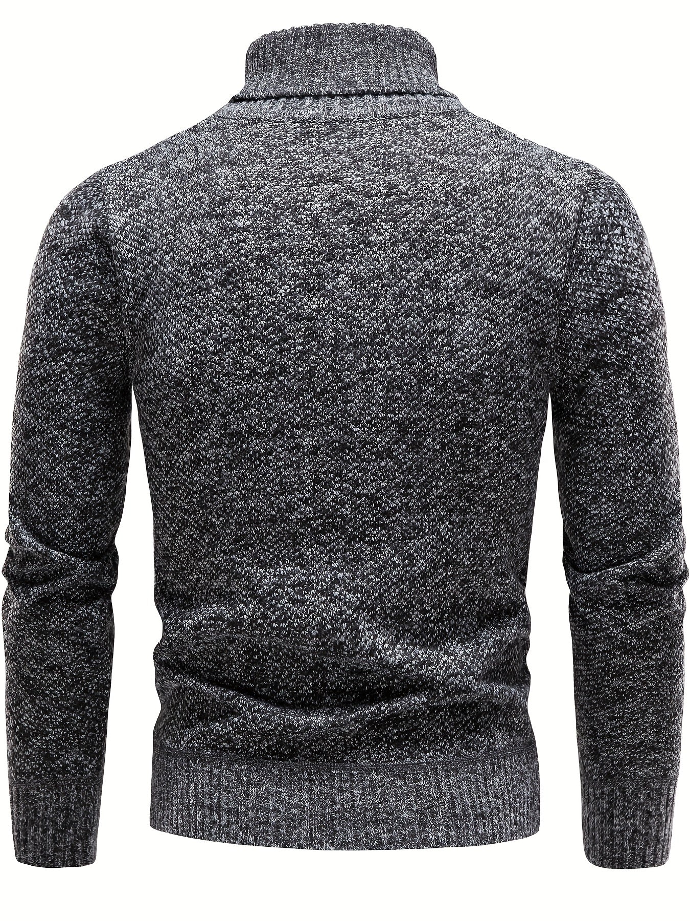 Men's Knitted Turtleneck Pullover Warm Top