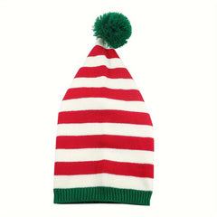 Christmas Knitted Santa Hat Soft Warm Beanie
